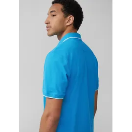 s.Oliver Sportives Piqué-Poloshirt mit Kontrast-Details - türkis - S