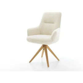 DeLife Polsterstuhl Zelia-Flex Teddystoff beige
