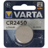 Varta Batterie passend für Philips HUE Dimmschalter 1x Varta CR2450 Lithium Batterie IEC CR 2450