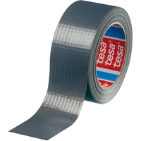 Tesa 4610 Basic Duct Tape Gewebeband silber 50mm/50m, 1
