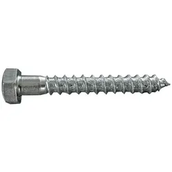Sechskant-Schlüsselschraube verzinkt - 10 x 80 mm
