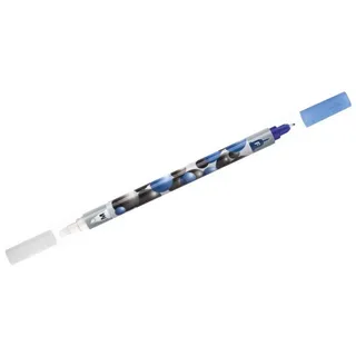 Faber-Castell Tintenlöscher Korrektur-Keilspitze M Blau