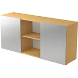 Hammerbacher OTTO Office Line III Aktenschrank 160 x 42 x 75 cm braun