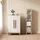 livinity® Kinderkleiderschrank Mailo 70 x 120 cm Eiche weiß