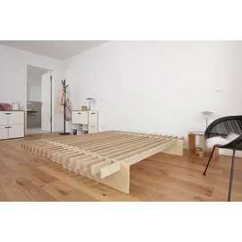 Tojo Bett parallel L 98 x 205 cm Beige