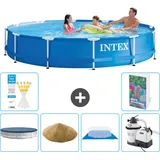 Frame Pool Rund - 366x76 Cm - 7-teilig  S158