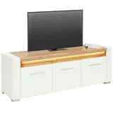 Z2 TV-Element Leonardo in Weiß Hochglanz