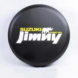 POWEC Auto Ersatzradabdeckung, für Suzuki Jimny 2012-2017 Wasserdicht, Staubdicht, elastische Radabdeckung, Zubehör für Die Außendekoration,A14in