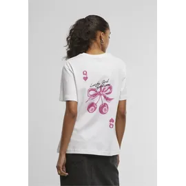 miss tee Lucky Girl Syndrome weiß 3XL