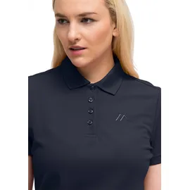 Maier Sports Ulrike Kurzarm-poloshirt - Night Sky - L