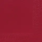 Duni Cocktail-Servietten 3lagig Tissue Uni 250er bordeaux, 24 x 24 cm