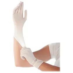 Franz Mensch Hygonorm Safe Fit - Handschuhe - Einweg - M - Nitrilkautschuk - wei