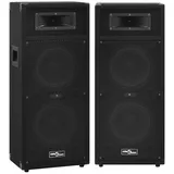 vidaXL Professionelle HiFi-/Bühnen-Lautsprecher Passiv 2 Stk. 1000 W