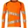 Mascot Accelerate Safe 19081 Langarm-polo / hi-vis Orange / Dark Navy - M