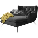 KAWOLA Longseat CHARME Velvet schwarz