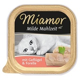 Miamor Milde Mahlzeit Geflügel & Forelle 100 g