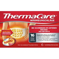 ThermaCare WÄRMEUMSCHLÄGE BEI RÜCKENSCHMERZEN S-XL 6 St