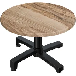 WBO | Jamaika Loungetisch | Ø:H 60 x 40 cm | Sheesham / Schwarz