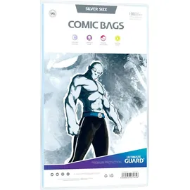 Ultimate Guard Comic Bags Silver Size (100) - Transparent