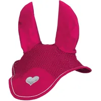 HKM Sweet Valentine Fliegenhaube 3971 Pink/Silber Pony