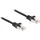 DeLock 80185 RJ50 Patchkabel S/FTP 0.25 m, Schwarz