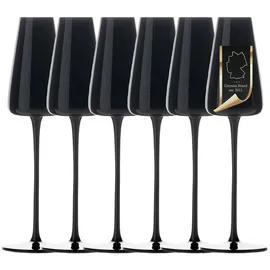 Intirilife Champagner Sektglas Set 0,22 l 6-tlg.