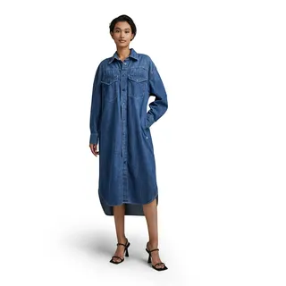 G-Star Boxy Kleid - Faded Harbor - XS