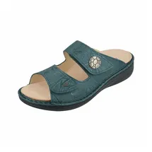 Finn Comfort Pantoletten für Damen - Petrol - 42