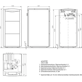 Vaillant ecoVIT exclusiv VKK 226/4 8,2-23,5 kW