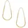 yokoamii Creolen Y49 Gelbgold 41,8mm