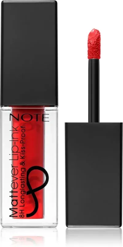 Note Cosmetique Mattever flüssiger Lippenstift mit mattierendem Finish 13 Dating Red 4,5 ml