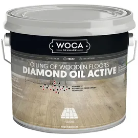 Woca Diamond Öl Aktiv - extra weiß , 2,5 l