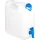BigDean Wasserkanister 12 l transparent