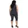 Ulla Popken Jumpsuit schwarz | weiß L-XLxRegular
