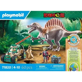 Playmobil Dinos Spinosaurus-Angriff auf Dino-Ausgrabung 71820