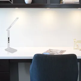 GLOBO Schreibtischlampe Weiß