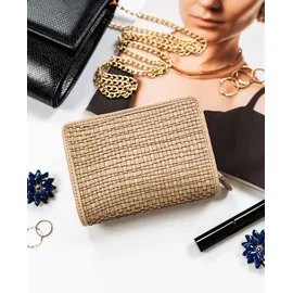 ROVICKY Damen Geldbörse beige