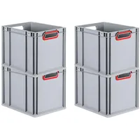 Proregal SuperSparSet 4x Eurobox NextGen Color HxBxT 32x30x40cm 30