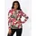 Inspirationen Sweatshirt gemustert rot/schwarz 42