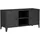 [en.casa] Kotka Lowboard 113 x 40 x 58 cm Schwarz Metall