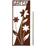 UNUS Gartenschild Rost Garten