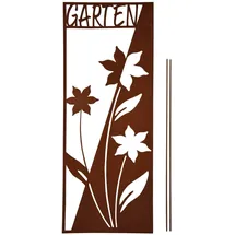 UNUS Gartenschild Rost Garten