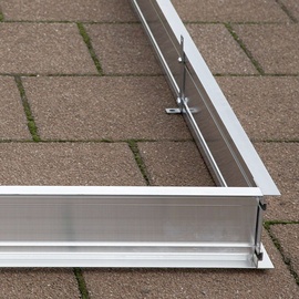 Gutta Fundamentrahmen F2 Aluminium 154 x 230 cm