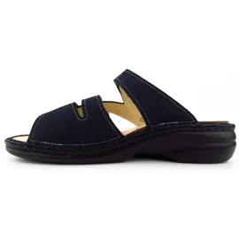 Finn Comfort Ventura-S Nubuk nautic Pantolette Blau - 41