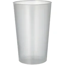 Papstar Plastikbecher 0,5 l Transluzent 30 St.