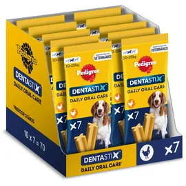 PEDIGREE DentaStix Hundesnack für mittelgroße Hunde 10 x 180 g