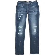 883police TODD1061DINO Ripped-Jeans Blau 36