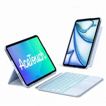 Inateck Ultraleichte Tastatur für iPad 11/10 Gen A16 2025 11 Zoll/iPad Air 11" M3/M2/Air 5/4/Pro 11 4/3/2/1 Blau