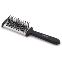 Termix thermische Flachhaarbürste. Professionelle Flachbürste zum Entwirren, die dem Haar einen ultraglatten Effekt verleiht. Kleine Größe Schwarz