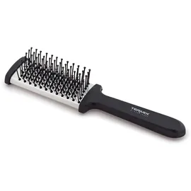 Termix thermische Flachhaarbürste. Professionelle Flachbürste zum Entwirren, die dem Haar einen ultraglatten Effekt verleiht. Kleine Größe Schwarz
